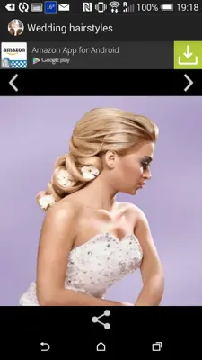 Wedding Hairstyles android App screenshot 1