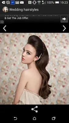 Wedding Hairstyles android App screenshot 3