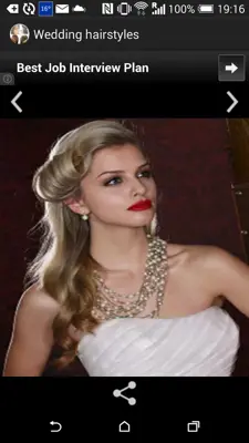 Wedding Hairstyles android App screenshot 4